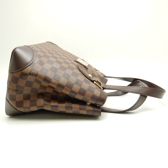 Louis Vuitton Damier Hampstead PM Ebene Tote Bag Brown - Picture 3 of 8